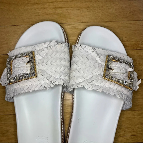 Dune London Leilah Slide Sandal - Size 38 - Picture 9 of 10